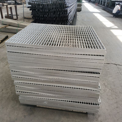 Galvanized Welded Serrated Steel Grating Floor Walkway Marine Bridge Platform