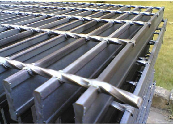 I Type Bar Industrial Steel Grating For Galvanised Walkway Panels