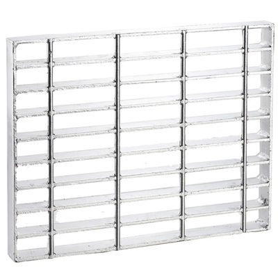 Heavy Duty Smooth Surface 50x5 Platform Serrated Steel Grating