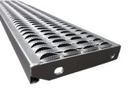 Aluminum 5052 H32 Grip Strut Grating Perforated 2.5mm Thickness