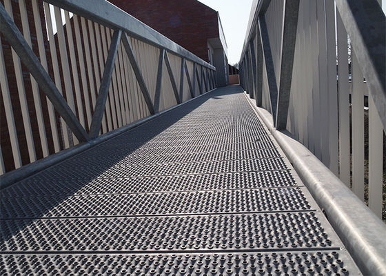 6063 T6 Aluminum Alloy Galvanised Walkway Grating Perforated Sheet