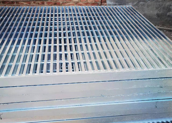 Welded Grating Trench Cover Metal Building Materials Galvanized Heavy Duty