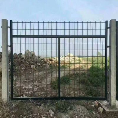 1.2m высота столба сварного сетки ограждения с стальным столбом и 50x50 мм размер