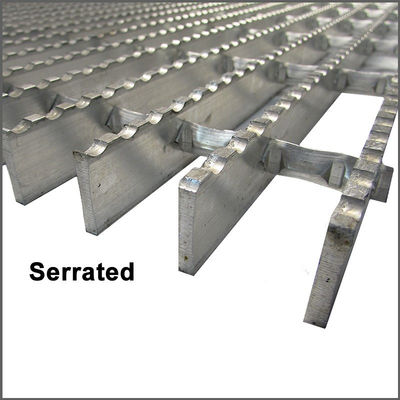 Hot dip galvanized  industrial insert steel grating for construct