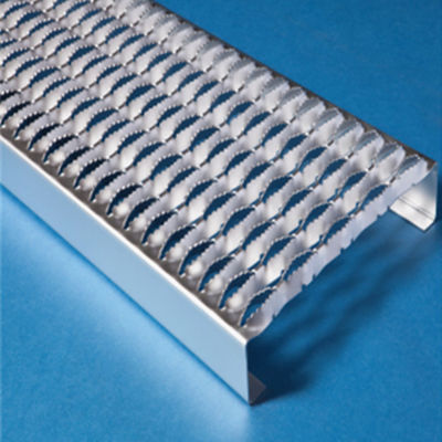 Passageway Grip Strut Grating Galvanized Or Aluminum 5052 Perforated Metal Sheet