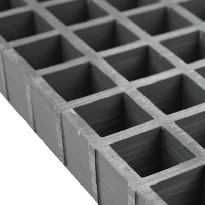 Expanded Gray 38*38 Frp Grating Walkway Fiberglass Steel Bar